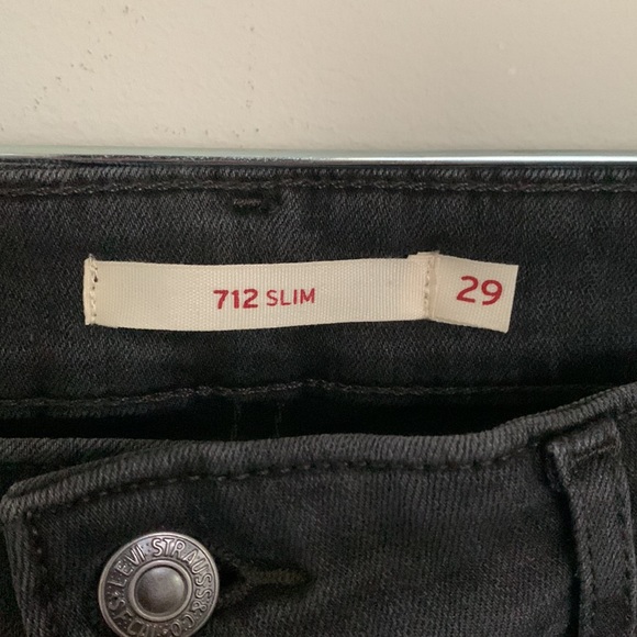 Levi’s 712 Slim Jeans Sz 29 - Picture 6 of 7